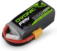 high-performance ovonic 6s lipo battery - 100c 1000mah 22.2v with xt60 connector for rc fpv racing drones and quadcopters логотип