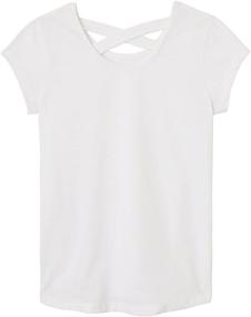 img 1 attached to 👧 French Toast Little Sleeve Electric Girls' Clothing - Active: Stylish and Functional Activewear for Girls!