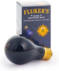 img 4 attached to Flukers Black Nightlight Bulbs Reptiles Fish & Aquatic Pets and Aquarium Lights