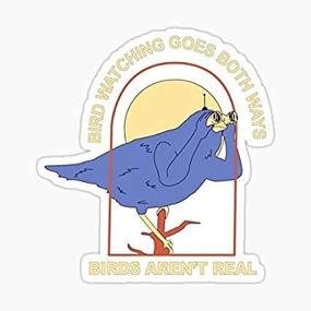 img 2 attached to Bird Watching goes Both Ways - Birds aren't Real Sticker | Sticker Graphic for Auto, Wall, Laptop, Cell, Truck!