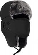 stay warm in winter with mysuntown trapper hats for men & women! logo