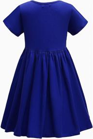 img 3 attached to TriKalor Dresses Sleeve Pleated Pockets Girls' Clothing via Dresses