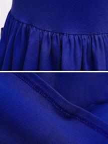 img 1 attached to TriKalor Dresses Sleeve Pleated Pockets Girls' Clothing via Dresses