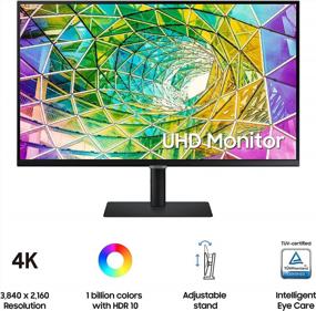 img 3 attached to SAMSUNG LS32A804NMNXGO 31.5" 4K Monitor with Adjustable Stand and Anti-Glare Coating