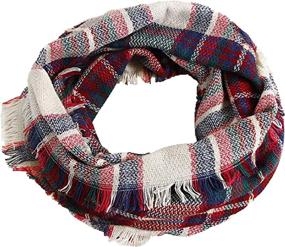 img 4 attached to Wander Agio Womens Winter Scarves Women's Accessories - Scarves & Wraps