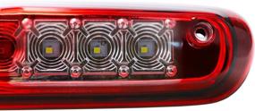 img 3 attached to 🚦 Enhance Safety with LED Third Brake Light for 2007-2013 Chevrolet Silverado/GMC Sierra 1500 2500HD 3500HD