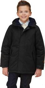 img 4 attached to Stylish and Warm: Maoo Garden Winter Thicken Quailted Boys' Jackets & Coats