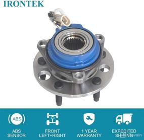 img 3 attached to 🔧 IronTek 513087 Front Wheel Hub and Bearing Assembly: Ideal Fit for Buick Century, Lesabre, Park Avenue; Pontiac Bonneville, Trans Sport; Oldsmobile 88, 98, Silhouette LSS; Cadillac DeVille W/ABS