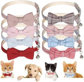 img 4 attached to Breakaway Collars Classic Adjustable Vintage 8PCS