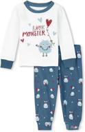 the children's place unisex baby and toddler long sleeve snug fit cotton 2 piece pajamas: comfortable sleepwear for infants and toddlers logo