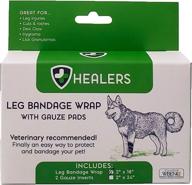 healers medium leg wraps 24 inch logo