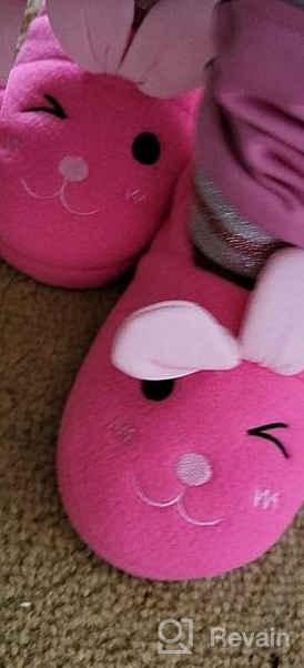 img 1 attached to 🏻 Csfry Toddler Cartoon Slippers - Cozy Bedroom Shoes for Boys review by Michael Reddy