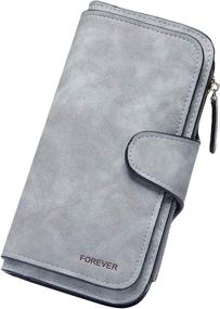 img 4 attached to Ladies Wallet Leather Clutch Credit Women's Handbags & Wallets - A Perfect Accessory for Stylish Ladies