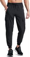 мужские быстросохнущие брюки-карго для активного отдыха: легкие джоггеры для бега, тренировок, путешествий и гольфа от libin логотип