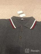img 1 attached to Stay Stylish And Comfortable With MLANM Men'S Slim-Fit Polo Shirts review by Maurice Arnold