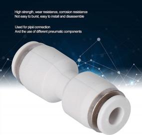 img 2 attached to Pneumatic Straight Push Connectors: Efficient Tube Fitting For Seamless Pipe Connections (PU10, 20Pcs)
