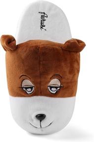 img 1 attached to Black Unisex Animal Slipper by Aerusi - Boys' Shoes for Slippers