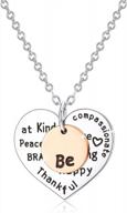 ожерелье с подвеской в ​​форме сердца, подарок для девочек-подростков, женщин, от мамы, папы, бабушки - tarsus, дочери, внучки, подарки, идеи логотип