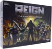 get ready to conquer the throne with reign – the ultimate battle royale board game for the whole family - suitable for ages 8 and up logo