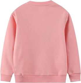 img 3 attached to BEBESUE Sweatshirt Toddler Clothes Pullover Apparel & Accessories Baby Boys best: Clothing