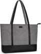 mosiso women's laptop tote bag - stylish and durable for business and travel needs logo