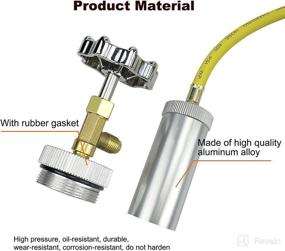 img 1 attached to Injector Conditioning Injection Coupler Refrigerant Tools & Equipment