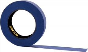 img 1 attached to Brixwell Pro Blue Painters Tape - Сделано в США | Лента для маскировки 0,94 дюйма x 60 ярдов для профессиональных результатов