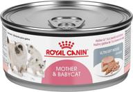 🐱 royal canin feline health nutrition mother and babycat ultra soft mousse in sauce canned cat food, 5.8 oz can логотип