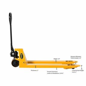 img 1 attached to APOLLOLIFT A-1004 Hand Pallet Jack Truck 5500Lbs Capacity 27"W X 48"L