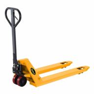 apollolift a-1004 hand pallet jack truck 5500lbs capacity 27"w x 48"l logo