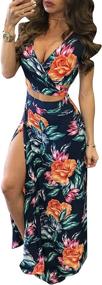 img 3 attached to Aro Lora Womens Printed Two Piece Women's Clothing ~ Dresses
