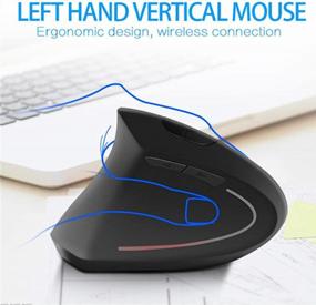 img 2 attached to Left Handed Rechargeable Wireless Ergonomic Adjustable