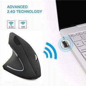 img 3 attached to Left Handed Rechargeable Wireless Ergonomic Adjustable