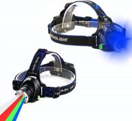 get set for adventure with our 4 in 1 headlamp and blue headlamp combo logo