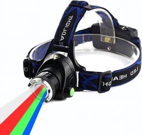 img 3 attached to Get Set For Adventure With Our 4 IN 1 Headlamp And Blue Headlamp Combo