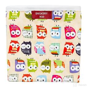img 1 attached to Pocket-sized Waterproof Baby Diaper Changing Pad - Lightweight Portable 👶 Change Mat with Owl Print - Ideal for Travel, Table, and Crib