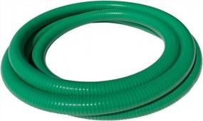 img 1 attached to Gloxco Heavy Duty Green PVC Suction Hose For Water Transfer, 70 PSI Max Pressure, 1-1/2" Inside Diameter, 20 Ft Length