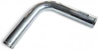 2"(51mm) ronteix universal polished aluminum elbow pipe tubing 90 degree bend logo
