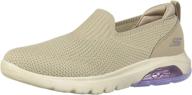 👟 ultimate comfort and style: skechers women's go walk air athletic shoes logo