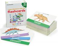 kids' dinosaur flash cards - interactive learning game with fun facts & stats - 46 unique cards to teach toddlers about dinosaurs logo