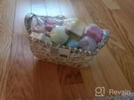 img 1 attached to Christmas Spa Gift Set For Women - 17 Large Bath Bombs W/ Shea & Coco Butter In Handmade Weaved Basket review by Anthony Cano