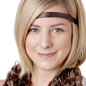 img 2 attached to Hipsy Womens Adjustable Skinny Headband