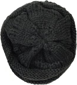 img 2 attached to Wrapables Winter Knitted Infinity Beanie - Women's Scarves & Wraps Accessories