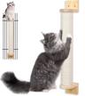 wall mounted cat scratching post cats logo