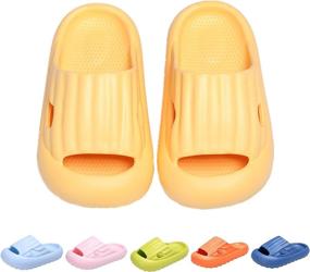 img 4 attached to Slippers Non Slip Anti Collision Footwear Breathable Boys' Shoes ~ Sandals