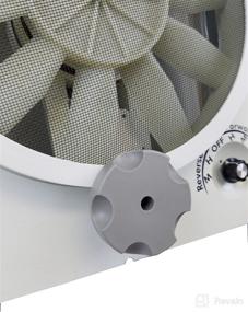 img 2 attached to 🌀 Hengs Industries 90046-CR Vortex II Replacement Fan Kit (501.1099), White - High-Quality Air Circulation and Cooling Solution