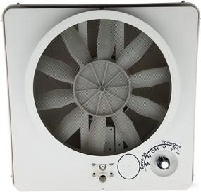 img 1 attached to 🌀 Hengs Industries 90046-CR Vortex II Replacement Fan Kit (501.1099), White - High-Quality Air Circulation and Cooling Solution