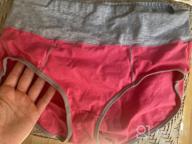 img 1 attached to Annemy High Waisted Cotton Underwear For Women - Tummy Control Briefs With No Muffin Top, Plus Size Panties For Maximum Comfort review by Teambringit Truitt