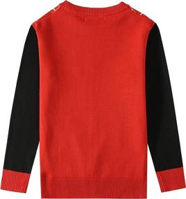 img 3 attached to SSLR Crewneck Reindeer Pullover Christmas Boys' Clothing ~ Sweaters