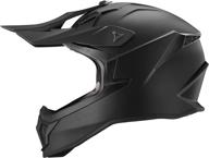 🏍️ ilm lightweight motocross atv full face off-road motorcycle helmet for men women dot model-610 (matte black,xl) logo